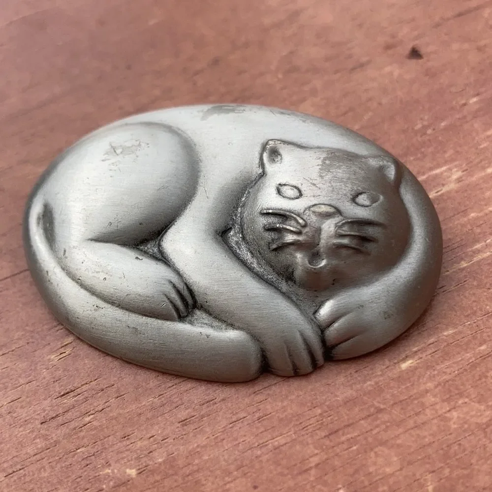 TWO!! JJ Signed cat brooches - Picture 4 of 8